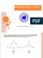 Transformasi Wye Delta - PPTX (Minggu 5)