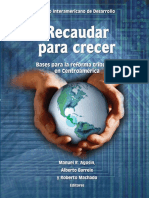 Recaudar Para Crecer Bases Para La Reforma Tributaria en Centroamerica