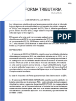 Reforma Tributaria PDF