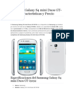 Samsung Galaxy S4mini Duos