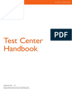 PTEG Test Centre Handbook