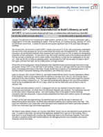 Download Citi Office of Business Continuity New Journal May 2010 by Norwich University SN31250137 doc pdf