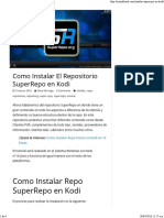 Como Instalar El Repositorio SuperRepo en Kodi