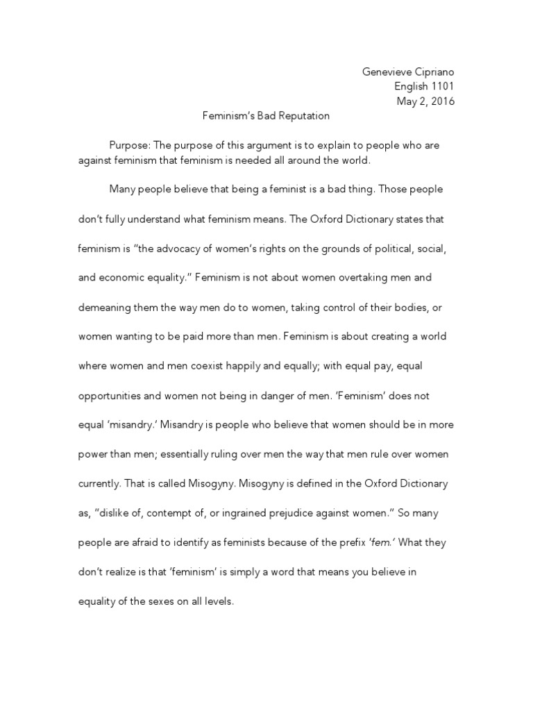 Theory of feminism pdf image