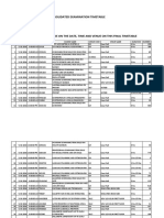 Final Timetable 13.05.2016