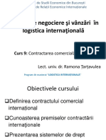Tehnici de Negociere Si Vanzari in Logistica Internationala - Curs 10