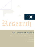 Research On Government Intiatives Which Will Boost Up Real Estate Market