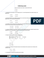 VITEEE 2014 Solved Question Paper PDF