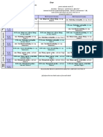 Orarul FR BAA Anul III 2015-2016 Sem II Primavara