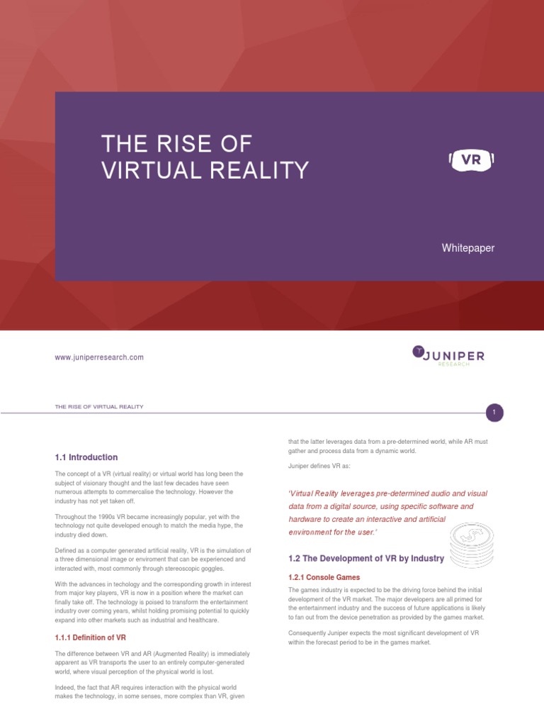 VR's Impact on Adult Entertainment | PDF | Virtual Reality | Augmented ...