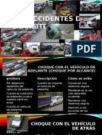 Educación Vial - Tipos de Accidentes de Tránsito