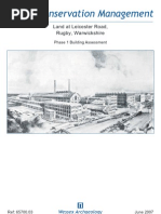 Download Leicester Road Rugby by Wessex Archaeology SN31252354 doc pdf