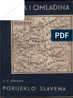 A D Udaljcov - Porijeklo Slavena PDF