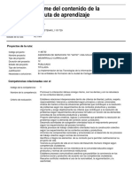 Reporte Ruta Aprendiz Sena Tecnico en Sistemas