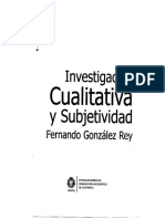 Investigacion Cualitativa y Subjetividad Gonzalez Rey