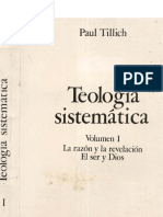 Paul Tillich - Teologia Sistematica  (volumen I).pdf