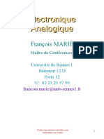 Cours Electronique UE12P