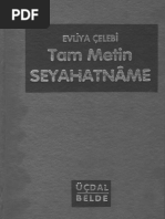 Evliya Çelebi-Seyahatname c.1. 1-Üçdal Neşriyat (1978-86)