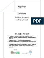 Oscillations Theory