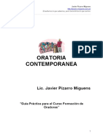 Oratoria Contemporanea Javier Pizarro Miguens 100202124813 Phpapp01