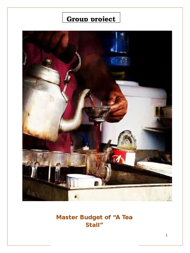 Master Budget for Alauddin Tea Stall | PDF | Balance Sheet | Income ...