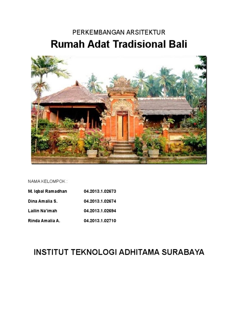 92 Gambar Nama Rumah Adat Bali Terbaru