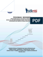 Pedoman Bidikmisi 2012 17 JAN PDF