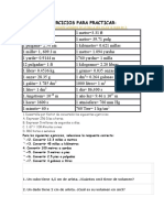 Ejercicios para Practicar