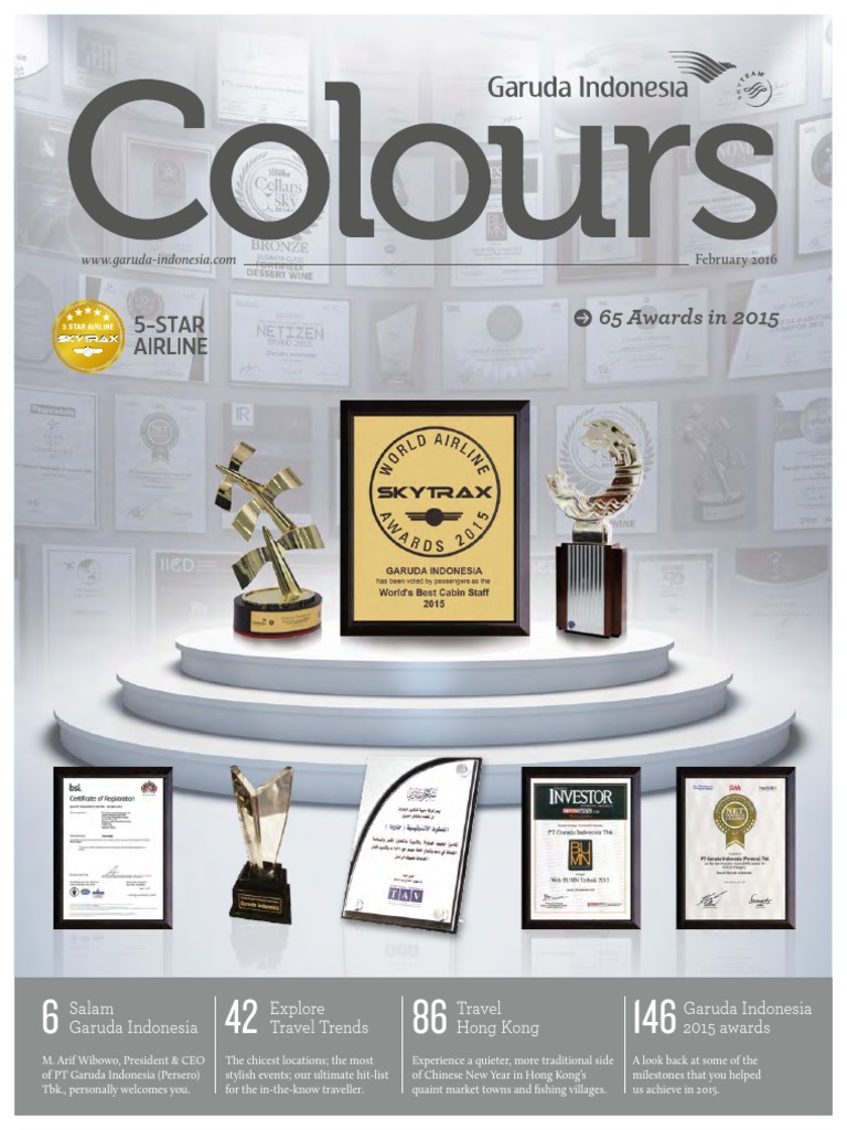 Garuda Indonesia Colours Magazine Februari 2016