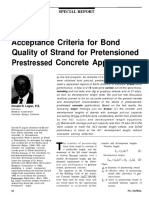 Reference #06 - JNL-MA97-1 Strand Bond Acceptance Criteria