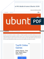 Prueba Unity 8 Con Mir Desde El Nuevo Ubuntu 14.04