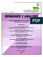  Nuevas Reformas a La Constituciopn Politica Del Estado