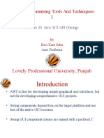 Modern Programming Tools and Techniques-I: Lovely Professional University, Punjab