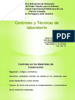 Controles y Tecnicas de Laboratorio