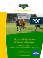 Victoria University V University Gossies