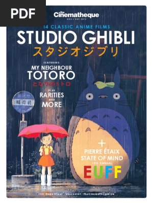 Cinematheque Studio Ghibli 12 Leisure