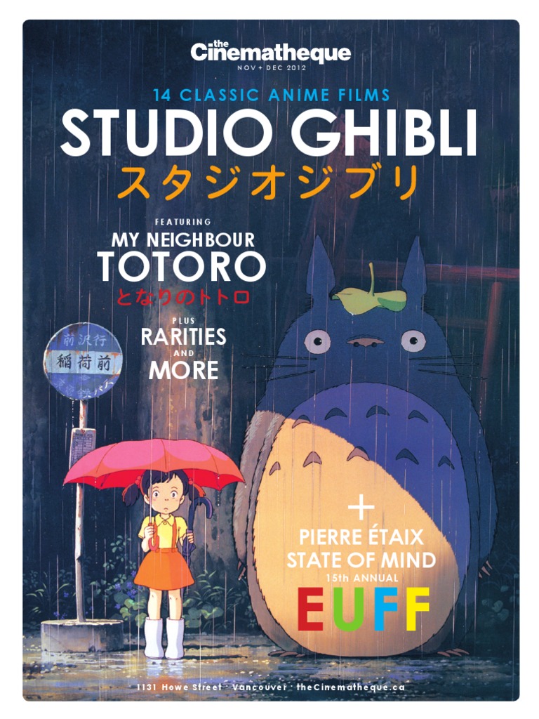 Studio Ghibli Poster by Susan A Hammer - Fine Art America