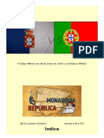 O Golpe Militar de 28 de Maio de 1926 e A Ditadura Militar