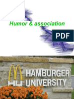Humor & Association