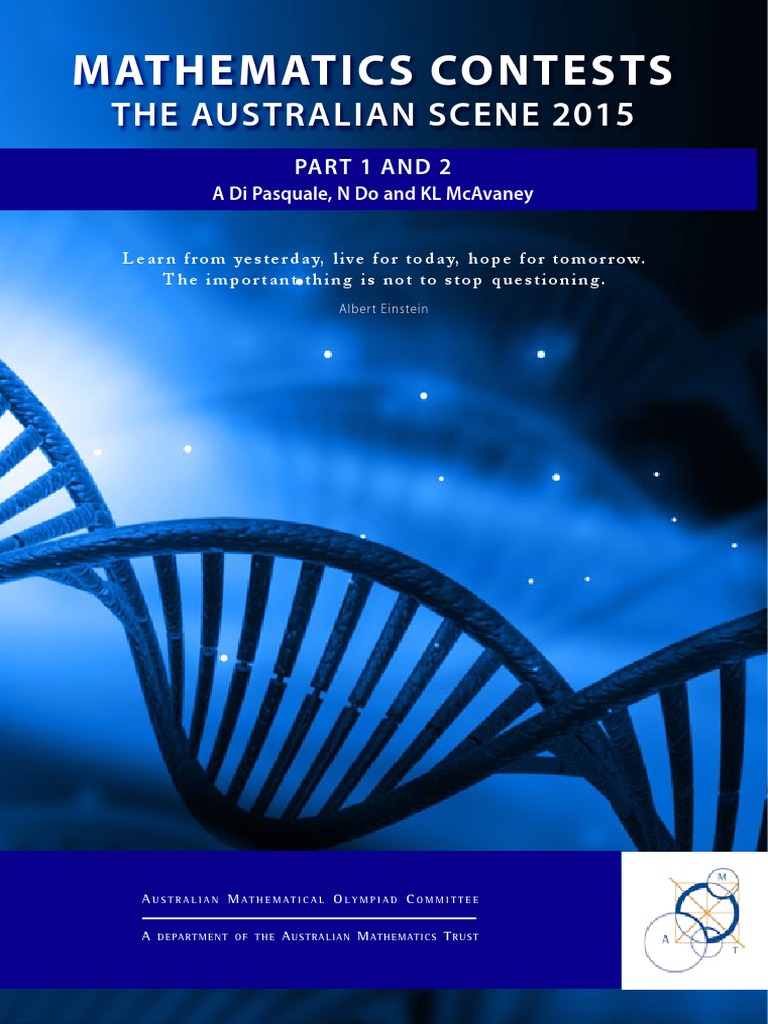 Australian Scene Combined 2015 | PDF | Triangle | Teaching Mathematics