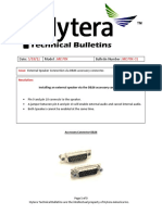 MD78X Technical Bulletin External Speaker