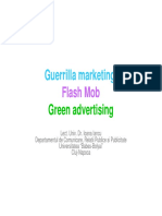 Guerrilla Marketing - Flash Mob - Green Ad