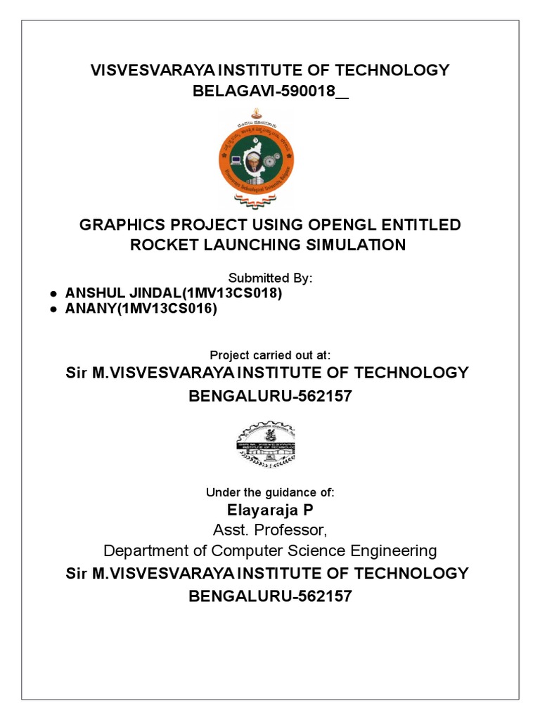 Rocket Launch Simulation in OpenGL | PDF