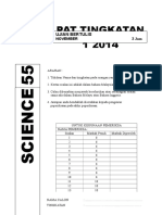 SAINS Soalan PT3 Tingkatan 1