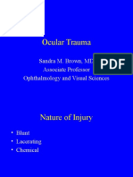 Ocular Trauma