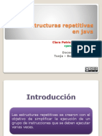 Estructuras Repetitivas Java