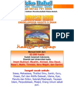 Brosur CD Hadits 9 Imam