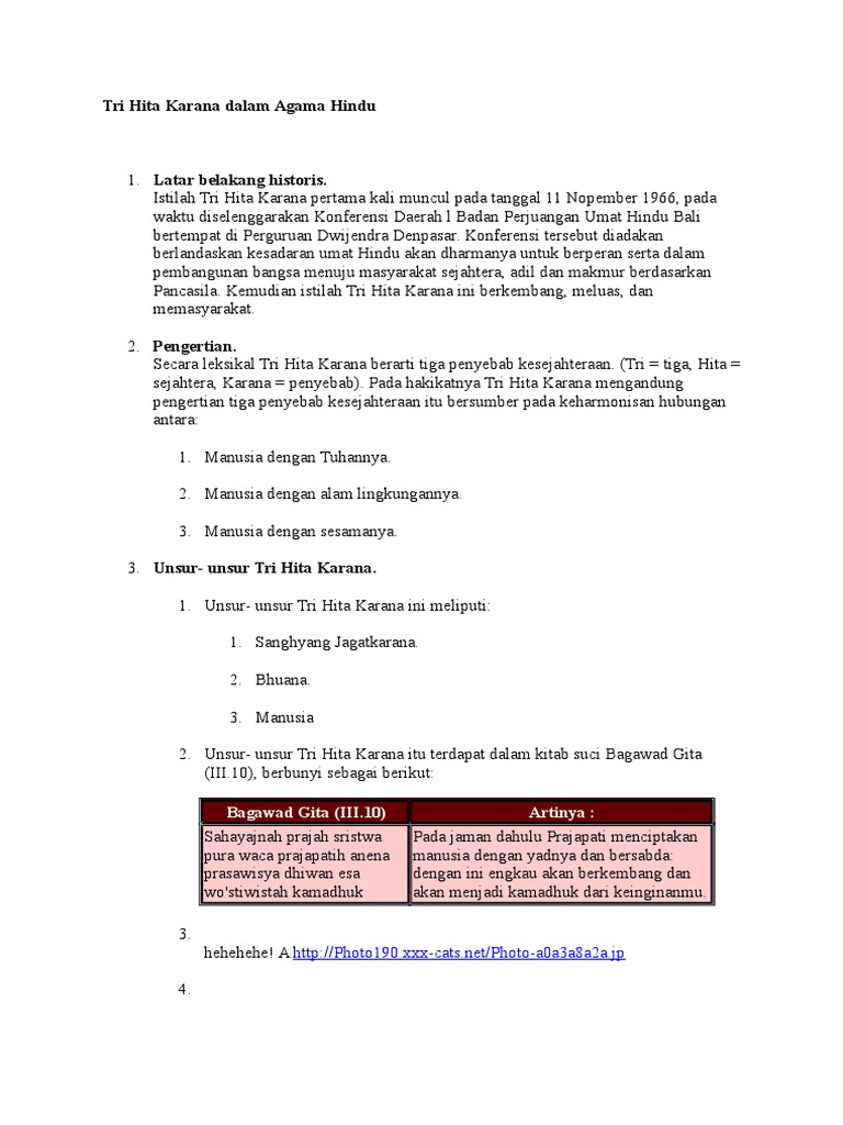 Contoh Dharma Wacana Tentang Tri Hita Karana Dalam Bahasa Bali