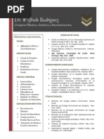  Dr. Wilfredo Rodriguez - Curriculum Vitae