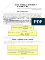 33-Produccion Perdidas o Merma y Porcentajes en Cria